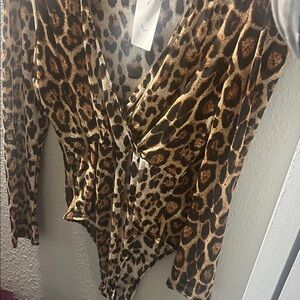 Animal Print Bodysuit